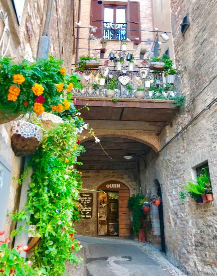 Apartamento Spello House Patio Exterior foto
